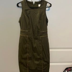 Venus dress sz 4 olive green